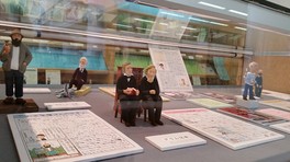 きらんブックパークオープニングイベント イラストレーター高山美香「ちまちま人形展」