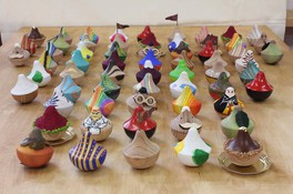 朝倉復興支援 あさくら杉おきあがりこぼし展2019 北九州会場