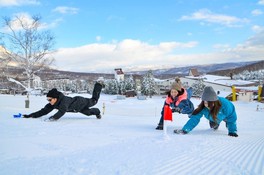 スノーフラッグ(ルスツ・ウェルネス雪上運動会)