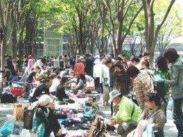 さいたま新都心「けやき広場」フリーマーケット(10月)