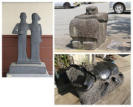 十日町石彫プロムナードの作家たち2019 同時開催「刀匠 大野義光 華やかな刃文の世界」