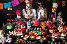 ハロウィンデザートブッフェ 「“ビビかわ”ハロウィンモンスター」~死者の日のパレード~