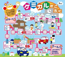 全国科学館連携協議会巡回展示「ケミカルパズル&ケミカルすごろく~化学物質と上手につきあおう!~」
