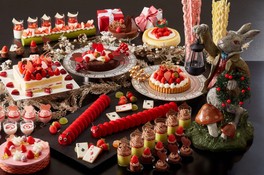 アリスのスイートティーパーティー「クリスマスデザート&ランチブッフェ」