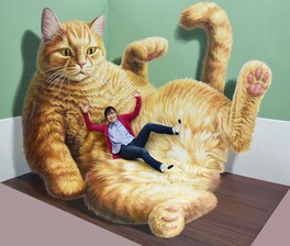 『巨大ぽちゃ猫』