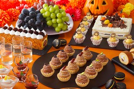 「スイーツ&サンドウィッチビュッフェ」~栗とぶどうのハロウィーンパーティー~