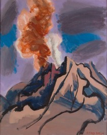 鹿児島市制130周年記念 特別企画展「没後25年 曽宮一念展 溶岩と噴煙を愛した色彩の画家」