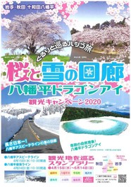 桜と雪の回廊・八幡平ドラゴンアイ 観光キャンペーン2020<中止となりました>