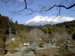 富士山の眺望が絶景なキャンプ場
