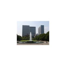 日比谷公園の最大のシンボル「大噴水」
