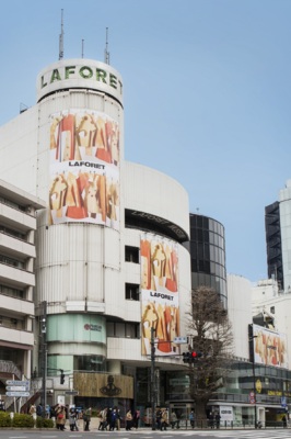 原宿の街中にある