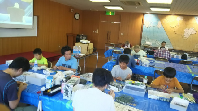 プラモつくろーぜ会in木曽岬町ふるさと創生ホール