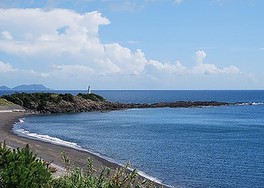 薩摩半島の最南端に突き出た岬