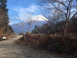 富士山の見えるキャンプ場