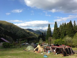 揖斐高原にあるキャンプ場
