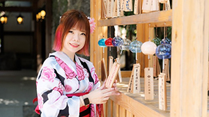 人気ライバーが浴衣で“小江戸”川越を散策!