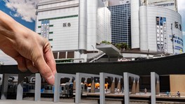 「Cityscape Studio(シティスケープスタジオ)」による三宮のジオラマ展示