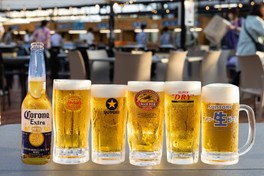 キンキンに冷えた生ビールを楽しめる