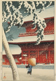 《芝増上寺（東京二十景）》1925年