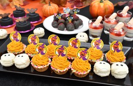 秋の味覚とハロウィーンメニューが食べ放題