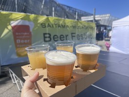 埼玉県にある各ブルワリー自慢のクラフトビールの飲み比べを楽しめる
