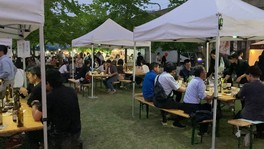 栃木市室町で開催されるビールの祭典