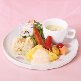 なんせんいちもんじのプレート(1650円)