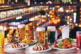 ビールが進むフードメニューがそろう