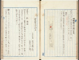 陸軍医学校学生の「衛生学実習」記録　1896年(明治29年)