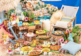 世界各国のリゾート料理とトロピカルスイーツ、ハーゲンダッツのアイスクリームが食べ放題のブッフェ