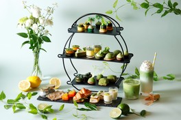 抹茶を主役にした夏恒例のアフタヌーンティー