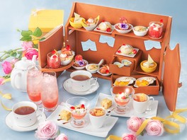 ローズの香りに癒やされるメニューがそろう