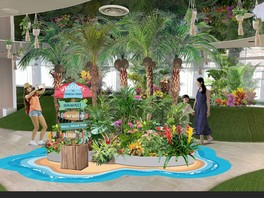 「空の公園」をコンセプトにした地上60階のてんぼうパークで、ハワイの魅力を体感できる