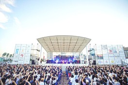 ステージパフォーマンスに熱狂