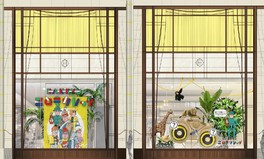 「HANKYU こどもカレッジ」コンコースウインドー
