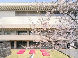 前庭の様子(2022年撮影)