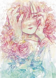 「オカユウリ」水彩アート