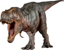 約6600万年前、白亜紀後期の北アメリカで生態系の頂点に君臨した大型肉食恐竜、ティラノサウルス