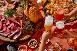 ビールとの相性もよい肉料理を中心としたメニューがラインナップ