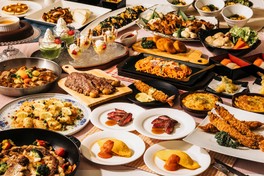 昭和の時代にごちそうとして親しまれたメニューが並ぶ