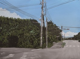 坂口恭平《三角郡浦の交差点》2020　作家蔵