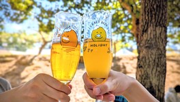 さまざまなクラフトビールを飲み比べできる