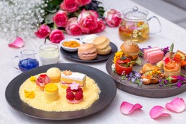 エディブルフラワーや花をモチーフにしたスイーツ＆セイボリー