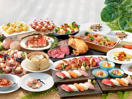 バラエティ豊かなメニューが好きなだけ楽しめる