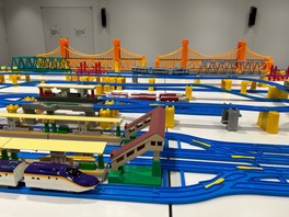 鉄道やプラレールが好きな人のためのイベントが開催
