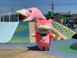ヤドン公園などの観光スポットを巡ってスタンプを集めていく期間限定イベント