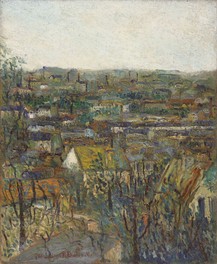 モーリス・ユトリロ 《モンマニーの屋根》 1906年〜1907年ごろ