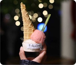 「アミコーノ 自由が丘」28種類ご褒美クリスマス 大阪 de AmiCono!!シングル550円～、ダブル770円～