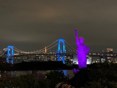 自由の女神像 イルミネーションアイランドお台場 東京都 の情報 ウォーカープラス