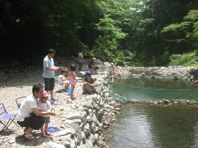 杣の里夏休みイベント 渓流釣り体験 福岡県 の情報 ウォーカープラス